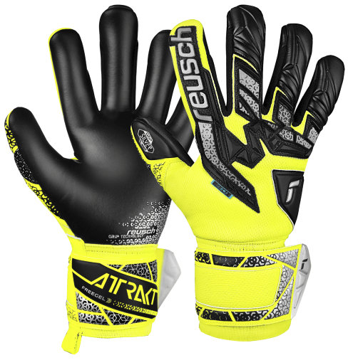 Reusch Attrakt Freegel Silver - Torwarthandschuhe, Gr. 8