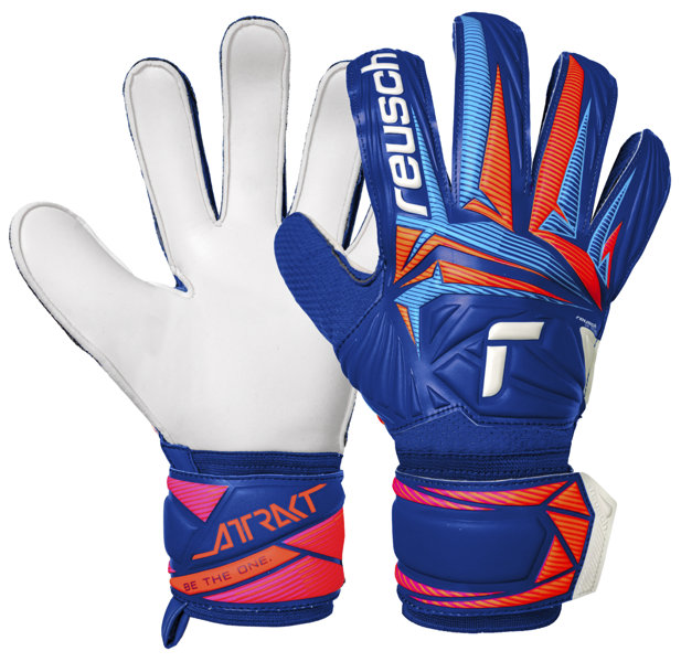 Reusch Attrakt Solid - Torwarthandschuhe, Gr. 7,5
