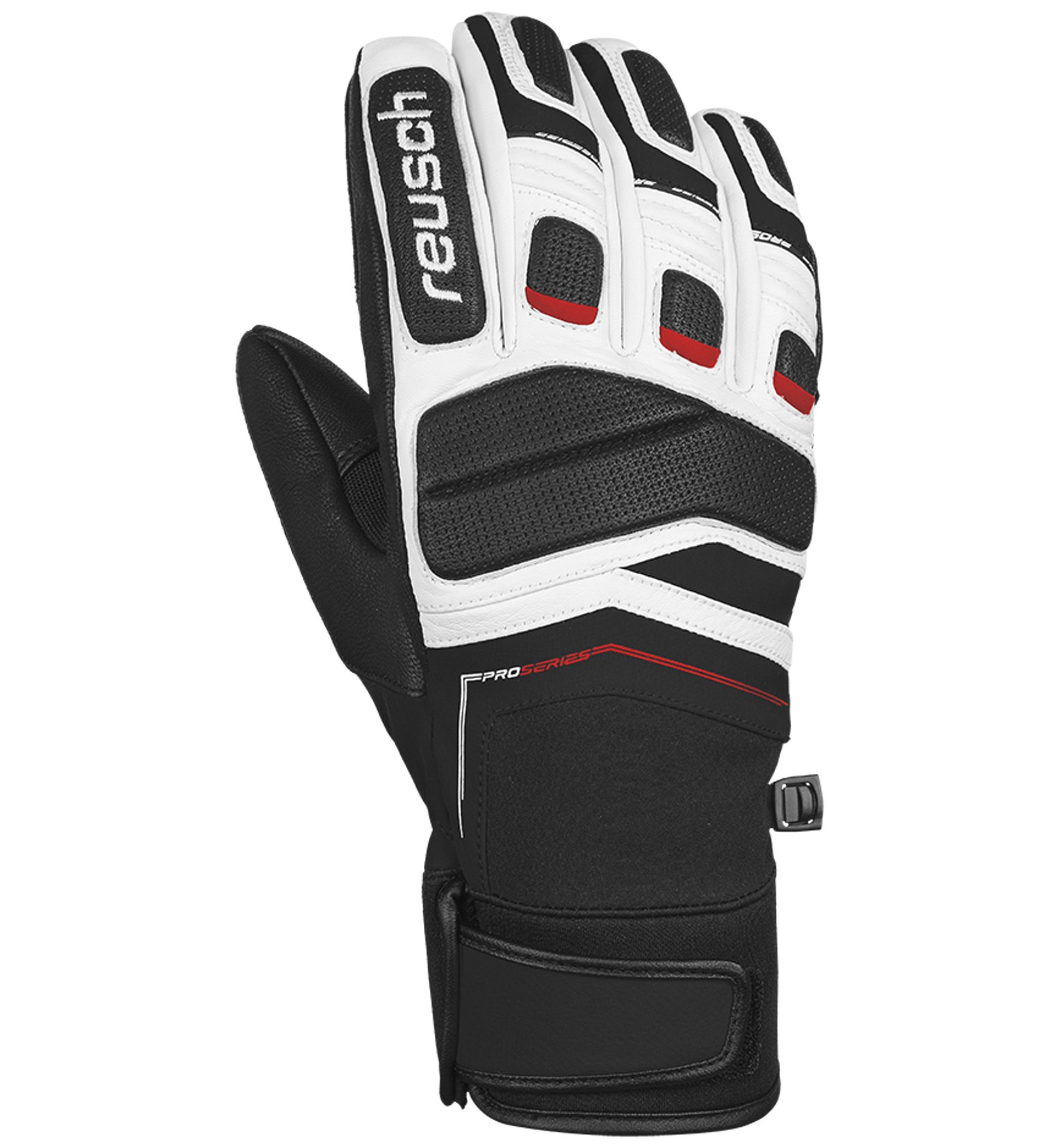 Reusch Profi SL Guanti, white / neon yellow