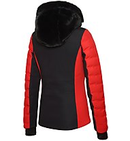 rh+ Engadina JKT - giacca da sci - donna, Black/Red