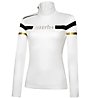 rh+ Layer Logo Jersey - felpa in pile - donna, White/Black/Gold