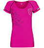 Rock Experience Daisuke Ss W - t-shirt trail running - Damen, Pink
