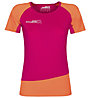 Rock Experience Merlin Ss W - T-shirt - uomo, Pink/Orange
