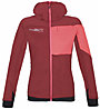 Rock Experience Reptile Hoodie - felpa in pile - donna, Dark Red