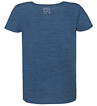 Rock Experience Terminator Ss J - t-shirt trekking - bambino, Light Blue