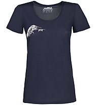 Rock Experience Terminator Ss W - T-shirt - Damen, Dark Blue