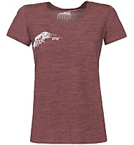 Rock Experience Terminator Ss W - T-shirt - Damen, Dark Pink