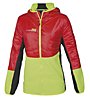 Rock Experience Transformer Giacca Softshell, Fiery Red/Lime Punch/Caviar