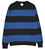 Roy Rogers Crew Rugby Soft Shetland Brush - Pullover - Herren, Blue/Black