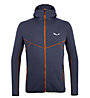 Salewa *Light Micro Pl M FZ - Fleecejacke - Herren, Dark Blue/Orange