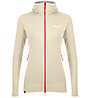 Salewa *Light Micro Pl M FZ - felpa in pile - donna, Beige/Red/White