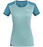 Salewa *Sporty B 4 Dry M - Trekkingshirt - Damen, Light Blue