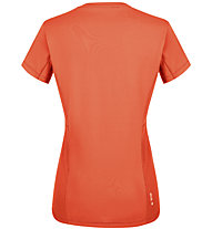 Salewa *Sporty B 4 Dry M S/S - T-shirt trekking - donna, Dark Orange/White