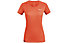 Salewa *Sporty B 4 Dry M S/S - T-shirt trekking - donna, Dark Orange/White