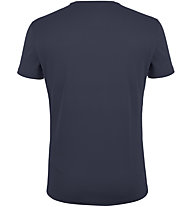 Salewa *Sporty B 4 Dry - Herren-Trekking-T-Shirt, Dark Blue/White