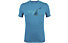 Salewa *Sporty Graphic Dry M S/S - Herren-Trekking-T-Shirt, Light Blue