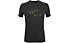 Salewa *Sporty Graphic Dry M S/S - T-shirt trekking - uomo, Black/Green