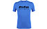 Salewa *Sporty Graphic Dry M S/S - Herren-Trekking-T-Shirt, Light Blue/Black