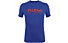 Salewa *Sporty Graphic Dry M S/S - Herren-Trekking-T-Shirt, Light Blue/Red