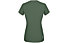 Salewa *Sporty Graphic Dry W S/S - Damen-Trekking-T-Shirt, Dark Green/Red