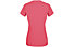 Salewa *Sporty Graphic Dry W S/S - Damen-Trekking-T-Shirt, Dark Pink/White