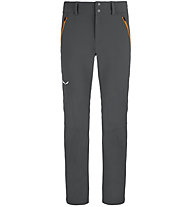 Salewa *Talveno 2 DST M - pantalone softshell - uomo, Dark Grey/Orange