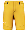 Salewa Agner Dst M - pantaloni corti arrampicata - uomo, Yellow/Black/White