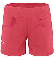 Salewa Agner Dst - kurze Wander- und Trekkinghose - Kinder, Pink/White