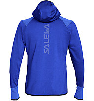 Salewa Agner Hybrid Pl/Dst - giacca softshell - uomo, Light Blue/Blue/Black/Orange