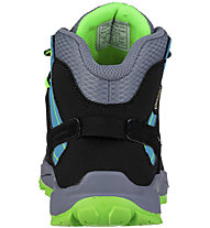 Salewa Alp Trainer Mid GTX JR - scarpe trekking - bambino, Light Blue/Green/Black