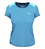 Salewa Alpine Hemp Graphic W S/S - T-shirt - Damen, Light Blue