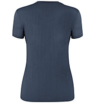 Salewa Alpine Hemp Logo - T-shirt - donna, Dark Blue