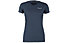 Salewa Alpine Hemp Logo - Shirt - Damen, Dark Blue