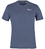 Salewa Alpine Hemp M Logo - Kletter-T-Shirt -Herren, Blue/White