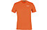 Salewa Alpine Hemp M Logo -  T-shirt arrampicata - uomo, Orange/White
