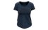 Salewa W Alpine Hemp Print S/S - T-shirt - donna, Navy
