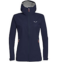 Salewa Aqua 3.0 Powertex - Wander - und Trekkingjacke - Damen, Dark Blue/Light Red