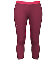 Salewa Boe AM 3/4 Tight - Funktionsunterhose - Damen, Red