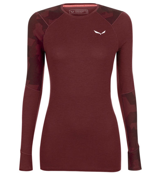 Salewa Cristallo Warm AMR - maglietta tecnica a maniche lunghe - donna