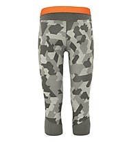 Salewa Cristallo Warm AMR - Funktionsunterhose 3/4 lang - Herren, Grey/Orange