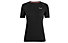 Salewa Cristallo Warm AMR - maglietta tecnica - donna, Black/Grey