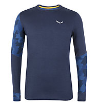 Salewa Cristallo Warm AMR - Funktionsshirt Langarm - Herren, Dark Blue