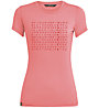 Salewa Crosswords Dri-Rel W Tee - T-Shirt - Damen, Pink