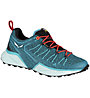 Salewa Dropline GTX - Wanderschuh - Damen, Light Blue/Red