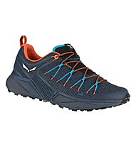 Salewa Dropline GTX - scarpe speed hiking - uomo, Blue/Orange