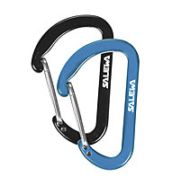 Salewa Flat Wiregate Carabiner, Assorted