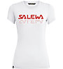 Salewa Graphic Dri-Rel - T-shirt - donna, White/Red