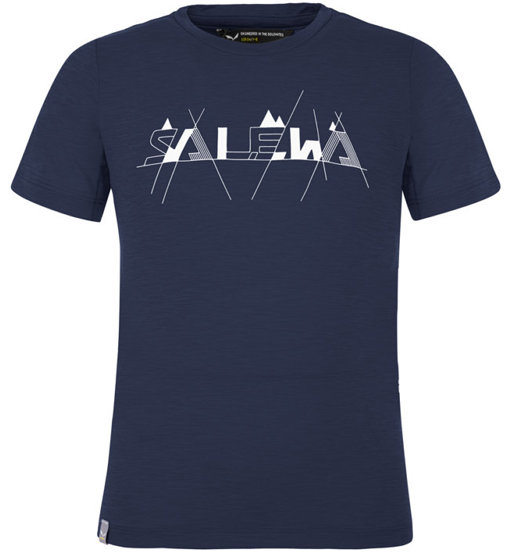 Salewa Graphic Dry K S/S - T-shirt - bambino. Taglia 116