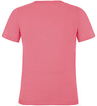Salewa Graphic Dry K S/S - Kinder-T-Shirt, Pink/White