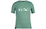 Salewa Graphic Dry K S/S - Kinder-T-Shirt, Green